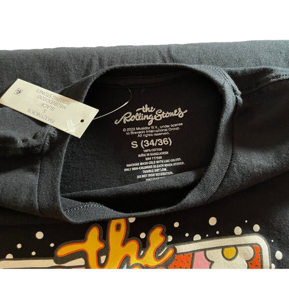 Rolling Stones Classic Tonge & Lips 100% Cotton Concert T Shirt - Unisex - Picture 5 of 5